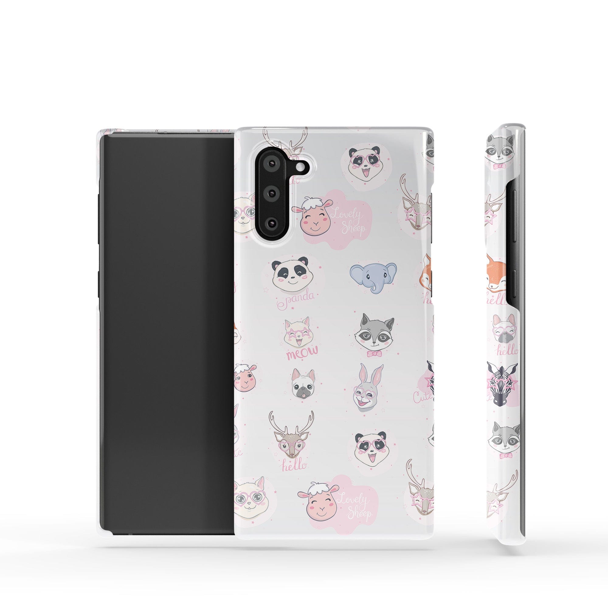 Wild Thoughts | Animal Sticker Samsung Case Slim for Galaxy Note 10 