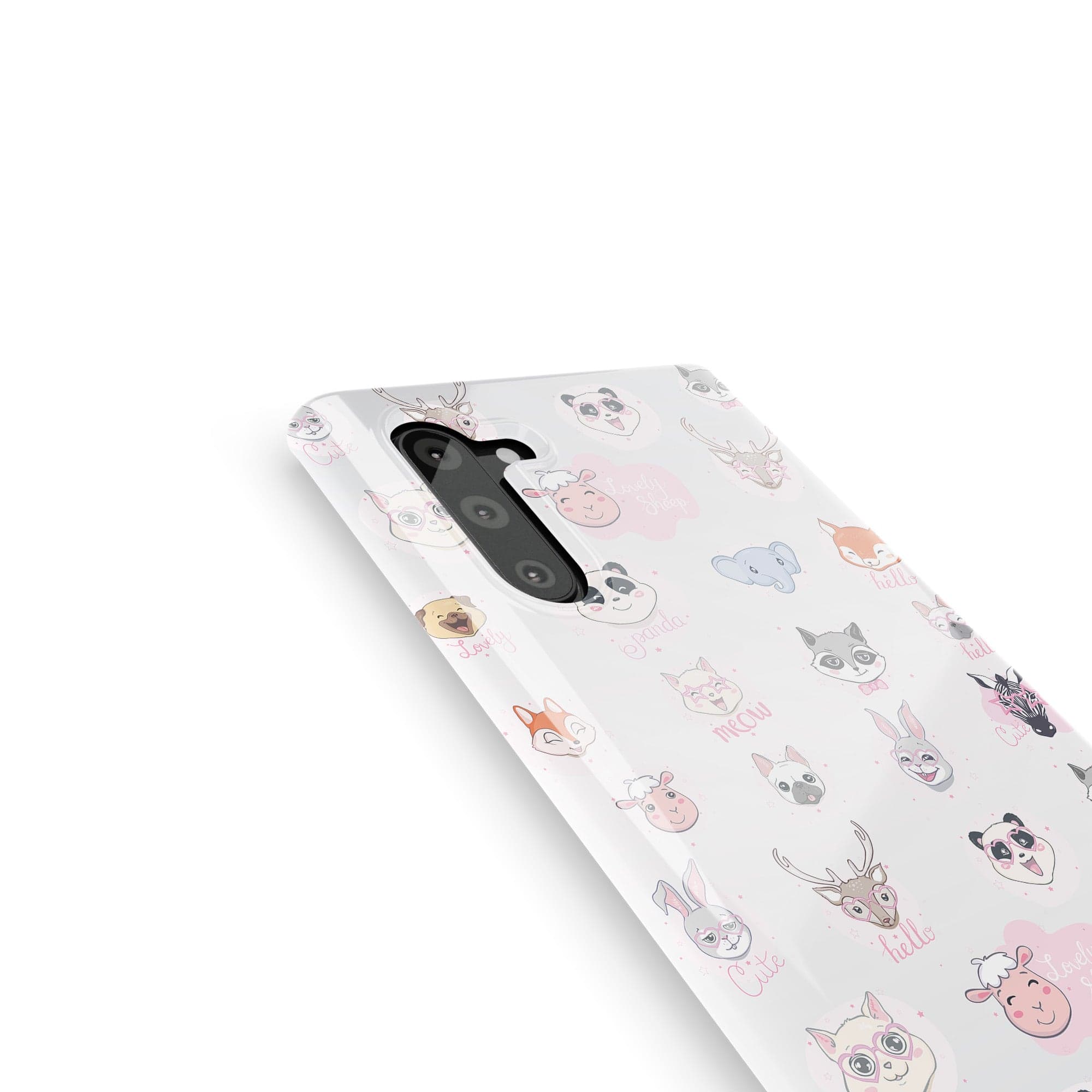 Wild Thoughts | Animal Sticker Samsung Case Slim for Galaxy Note 10 