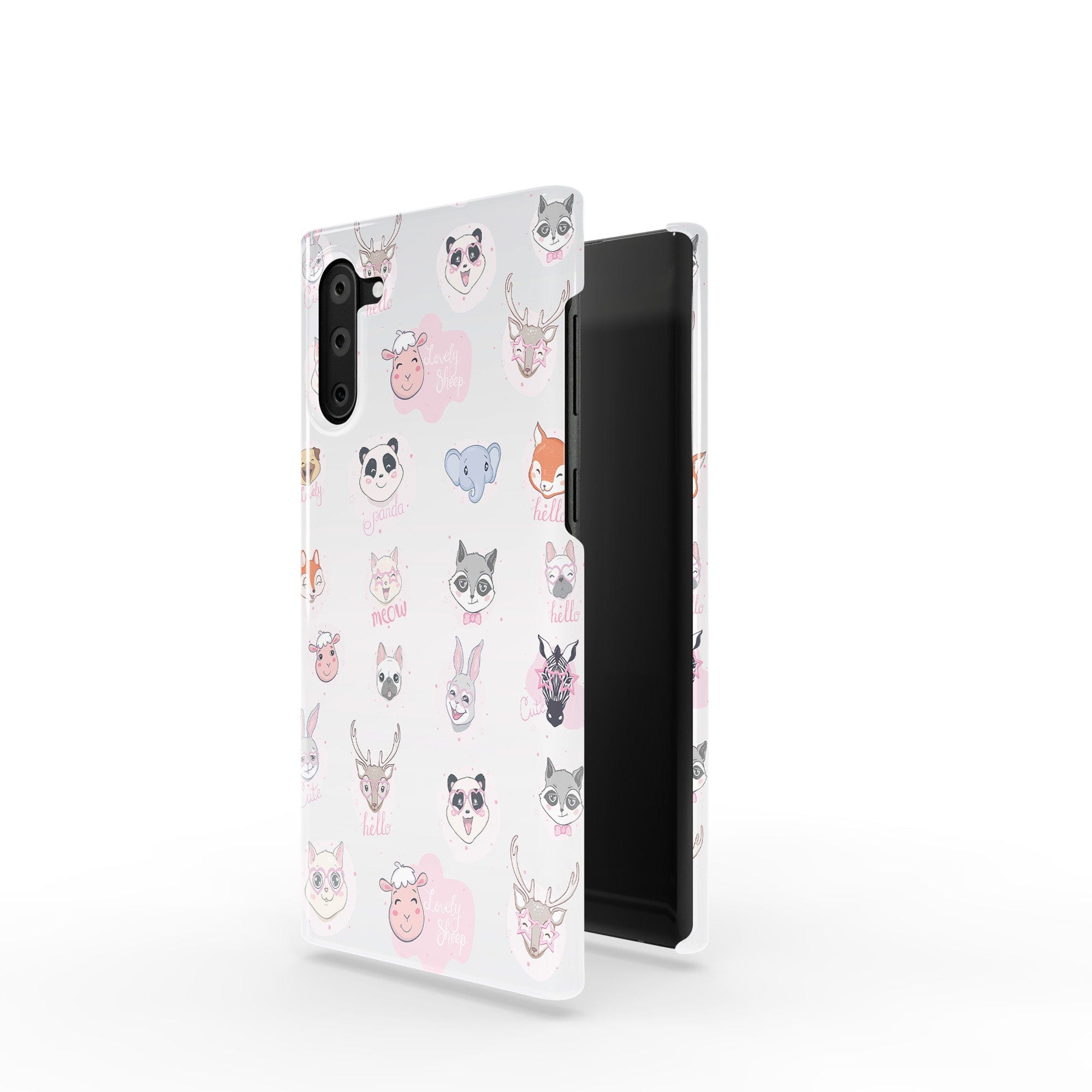 Wild Thoughts | Animal Sticker Samsung Case Slim for Galaxy Note 10 