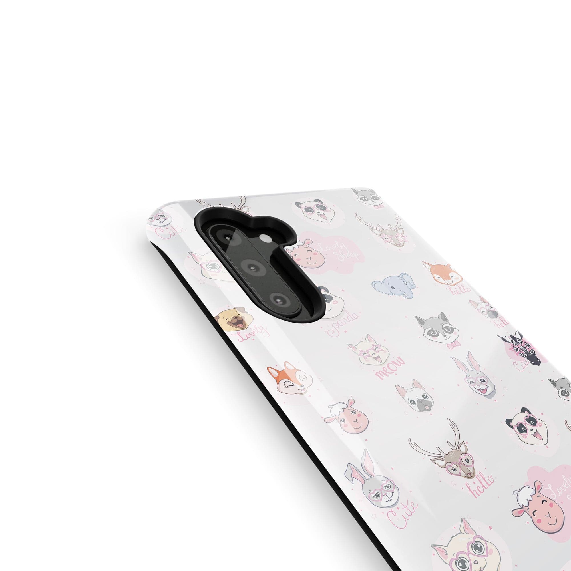 Wild Thoughts | Animal Sticker Samsung Case Tough for Galaxy Note 10 