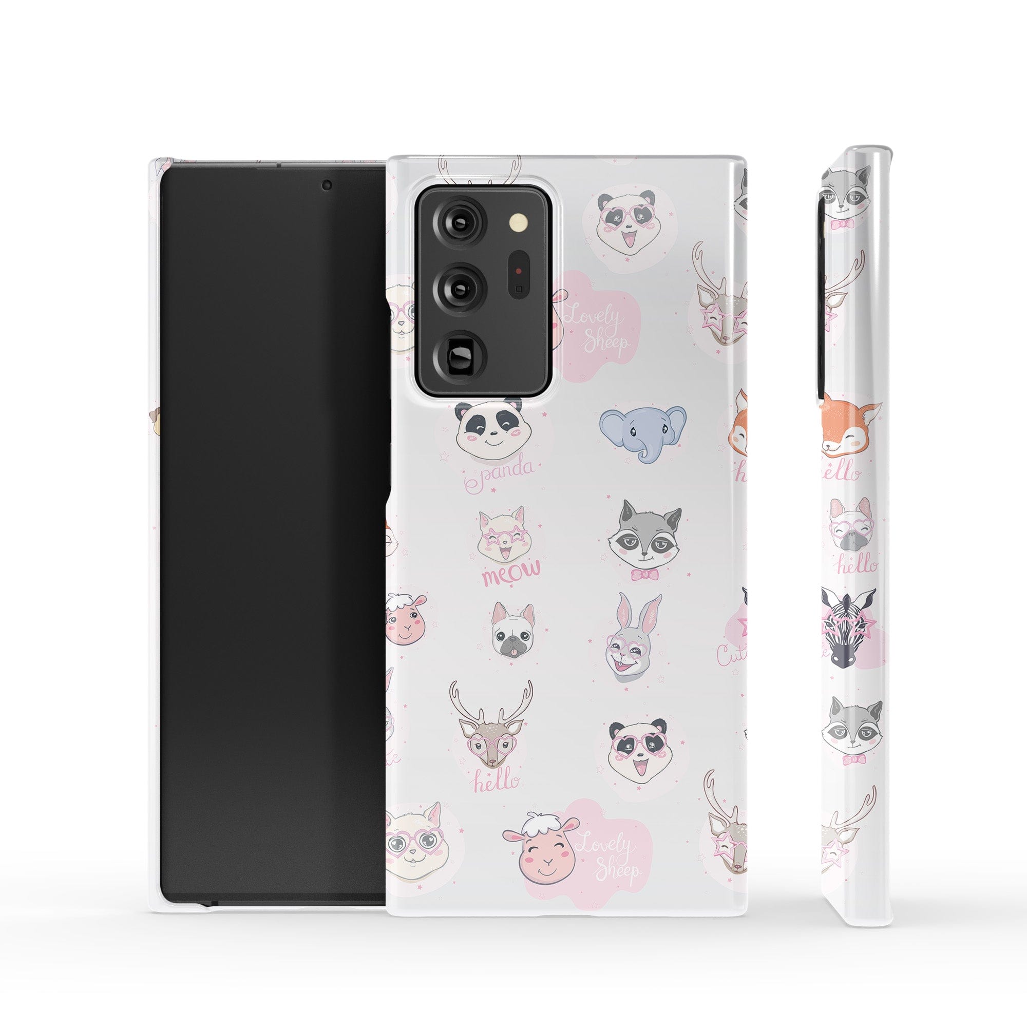 Wild Thoughts | Animal Sticker Samsung Case Slim for Galaxy Note 20 Ultra 