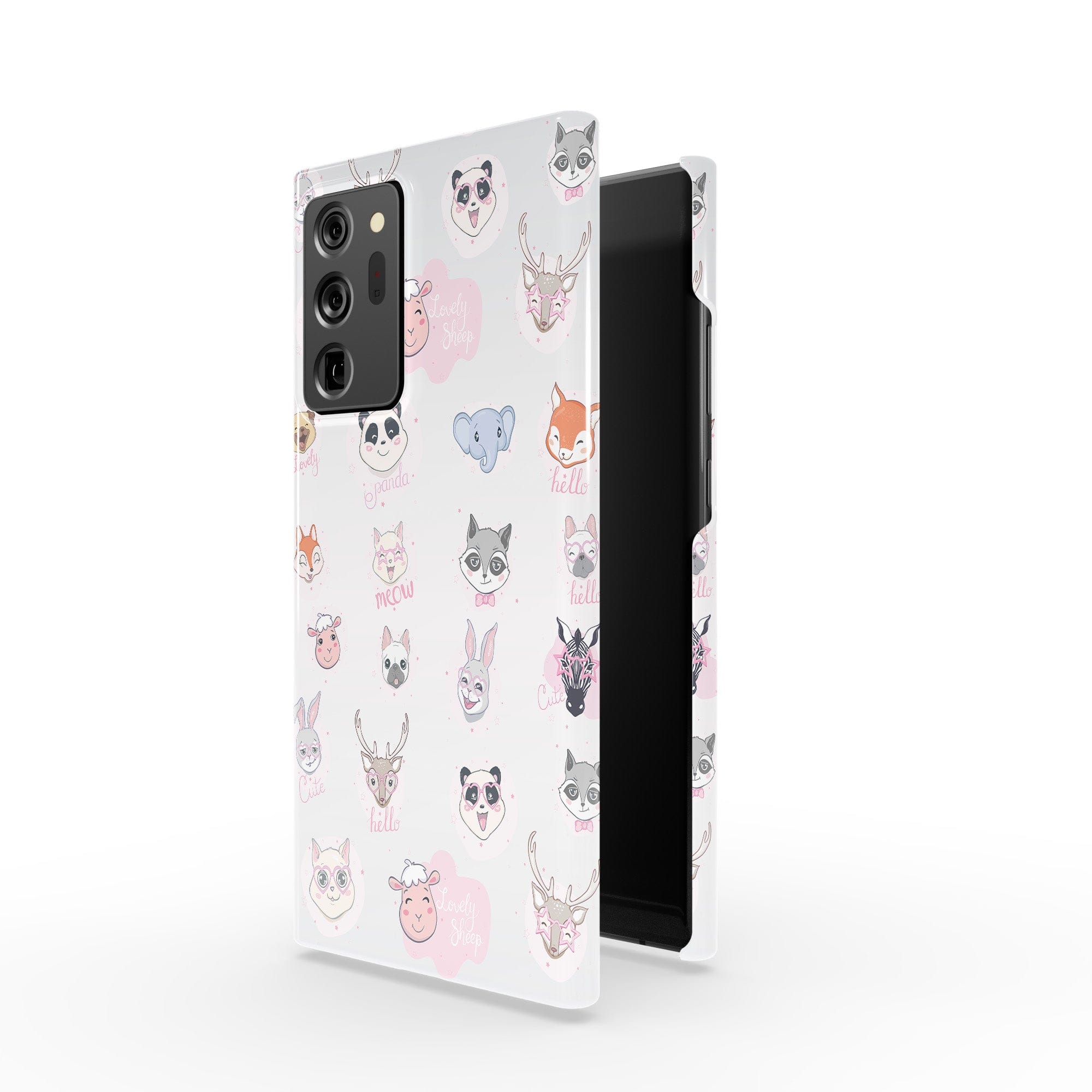 Wild Thoughts | Animal Sticker Samsung Case Slim for Galaxy Note 20 Ultra 