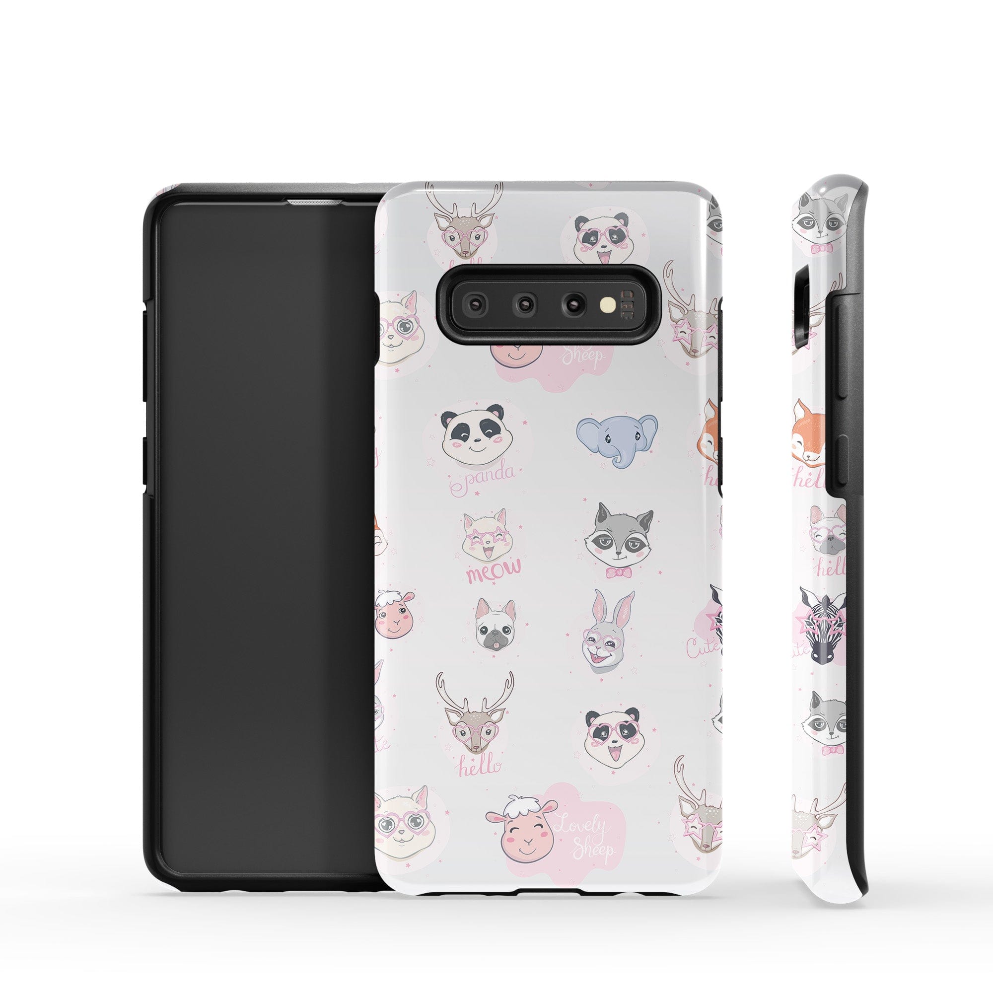 Wild Thoughts | Animal Sticker Samsung Case Tough for Galaxy S10 Plus 