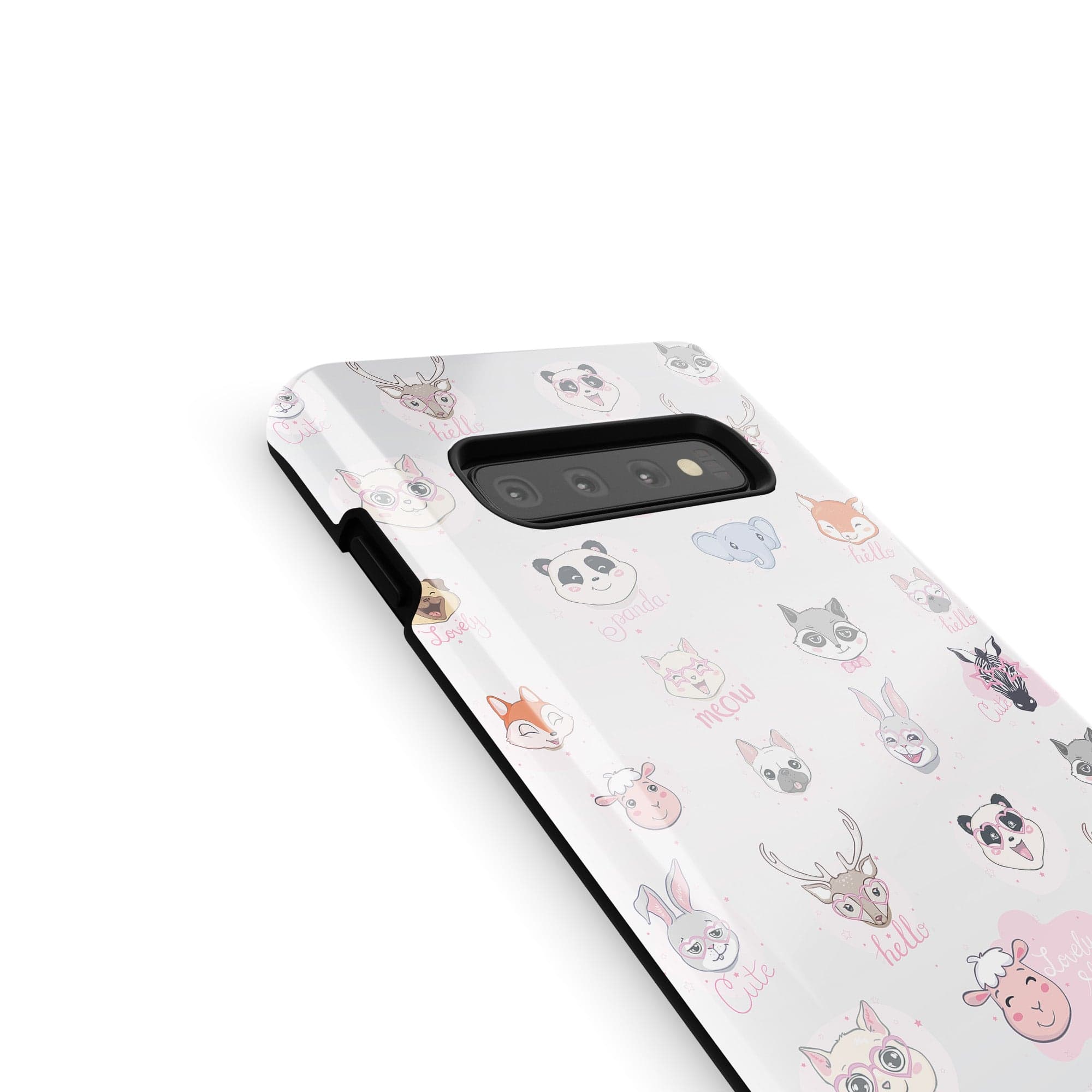 Wild Thoughts | Animal Sticker Samsung Case Tough for Galaxy S10 Plus 