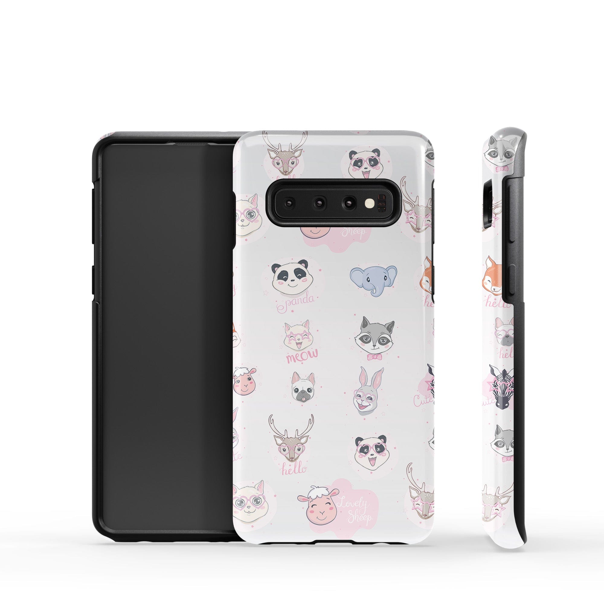 Wild Thoughts | Animal Sticker Samsung Case Tough for Galaxy S10 