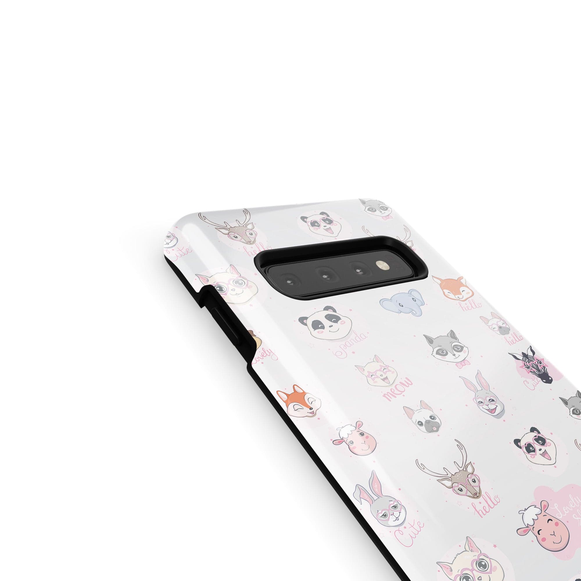 Wild Thoughts | Animal Sticker Samsung Case Tough for Galaxy S10 