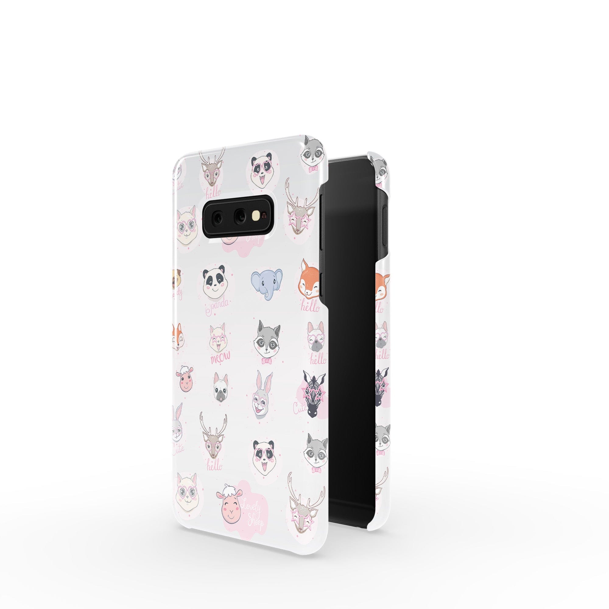 Wild Thoughts | Animal Sticker Samsung Case Slim for Galaxy S10e 