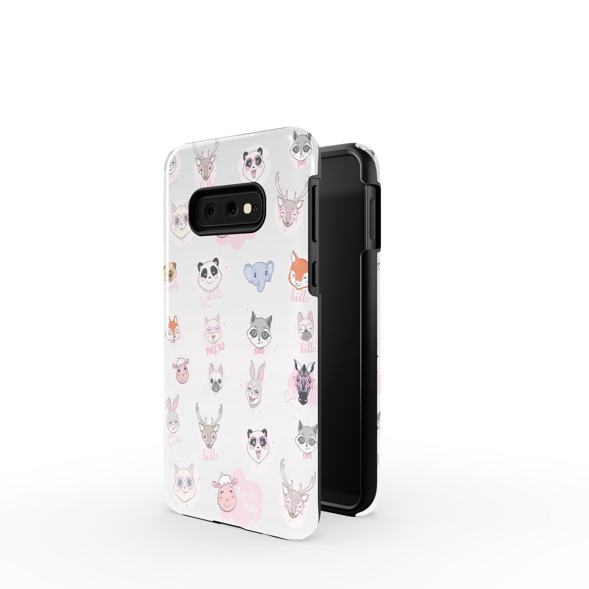 Wild Thoughts | Animal Sticker Samsung Case Tough for Galaxy S10e 