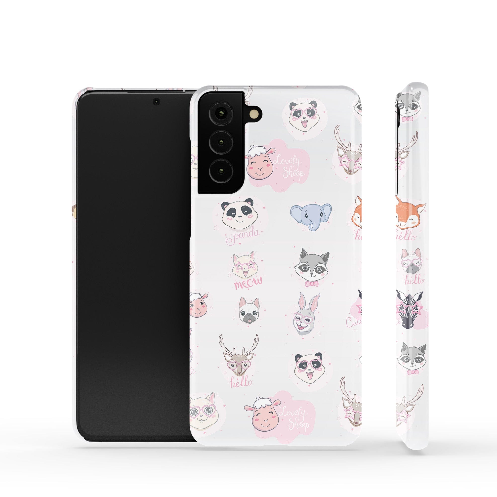 Wild Thoughts | Animal Sticker Samsung Case Slim for Galaxy S21 Plus