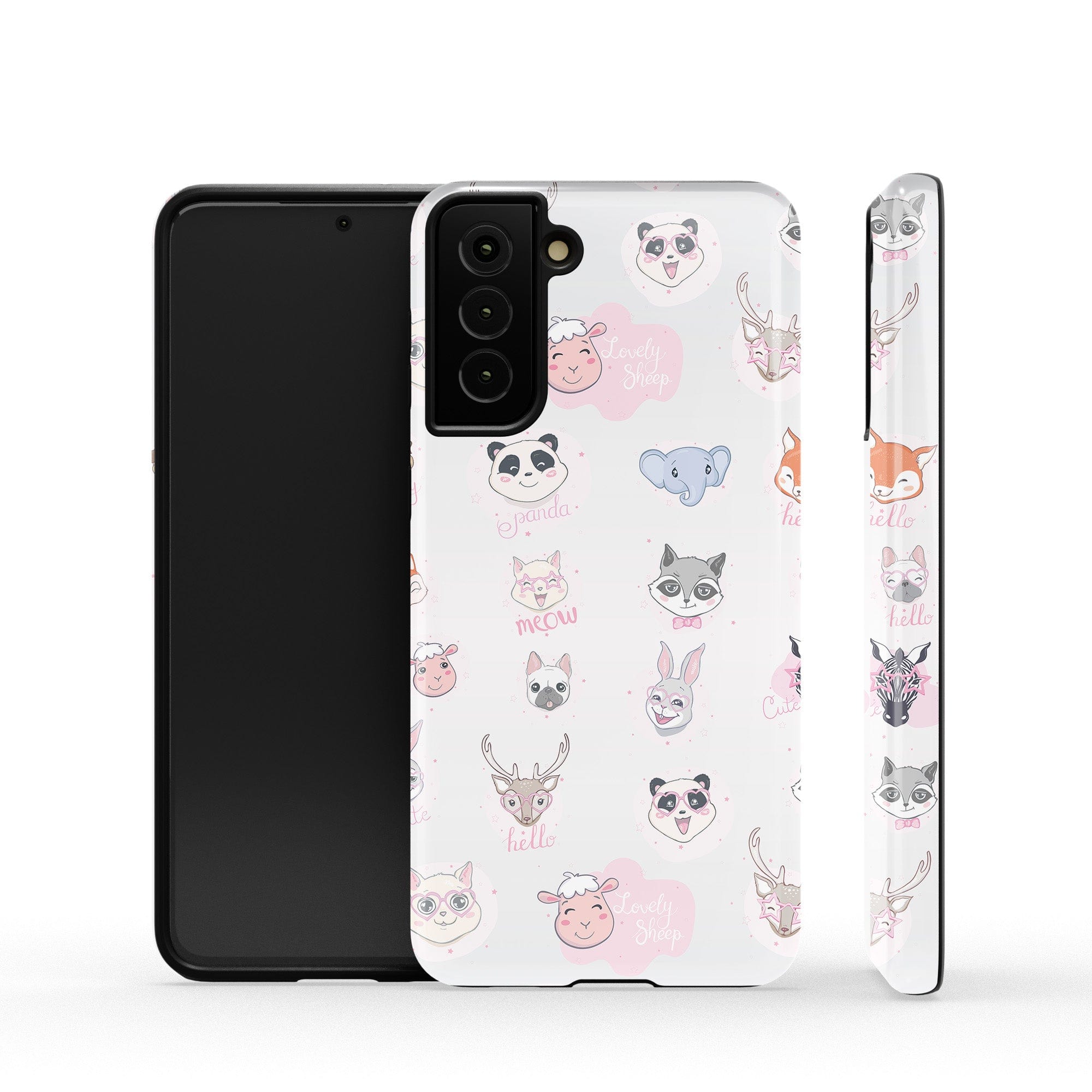 Wild Thoughts | Animal Sticker Samsung Case Tough for Galaxy S21 Plus