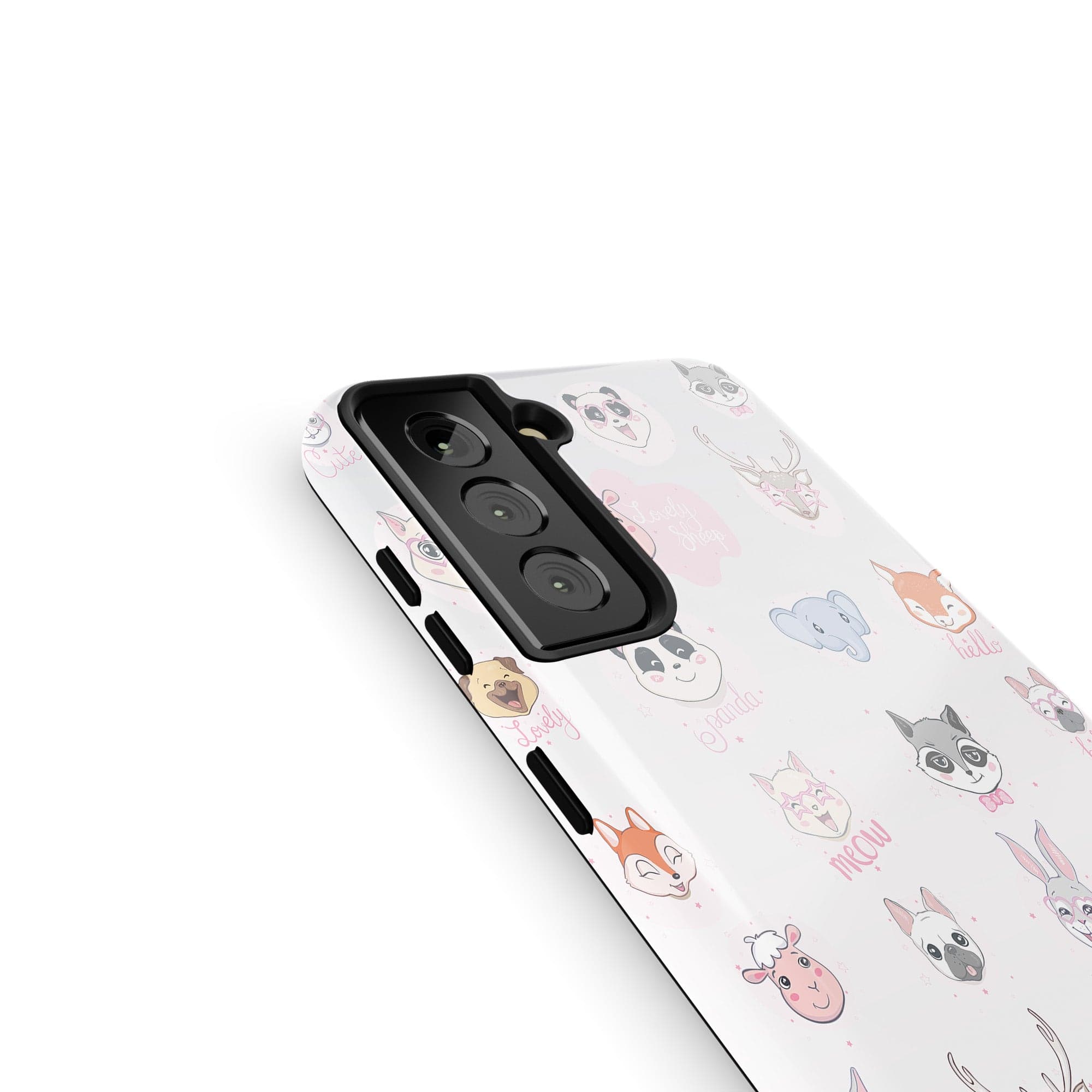 Wild Thoughts | Animal Sticker Samsung Case Tough for Galaxy S21 