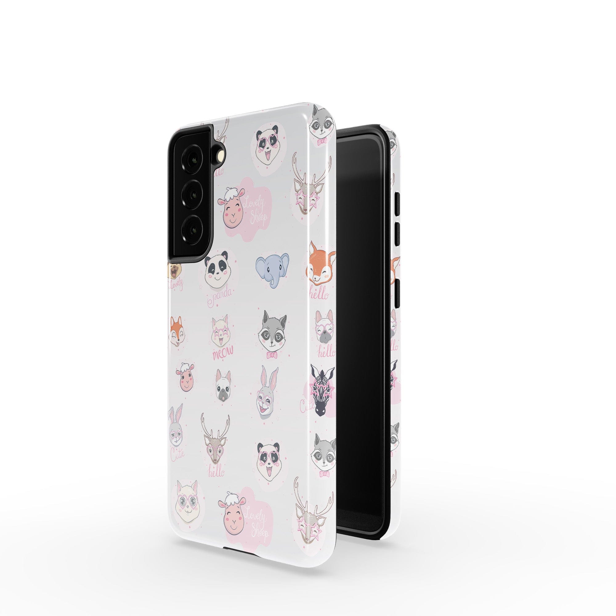 Wild Thoughts | Animal Sticker Samsung Case Tough for Galaxy S21 