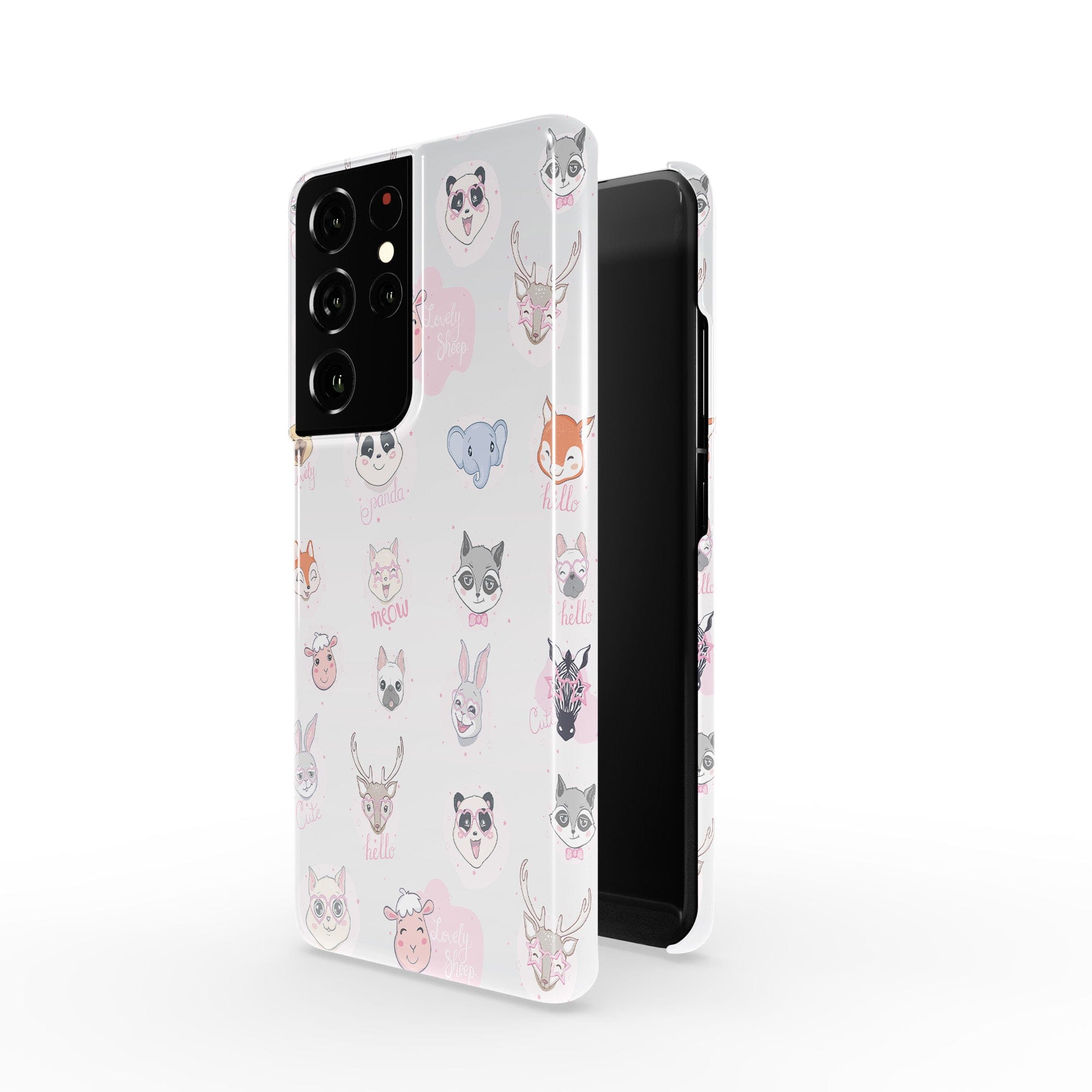 Wild Thoughts | Animal Sticker Samsung Case Slim for Galaxy S21 Ultra