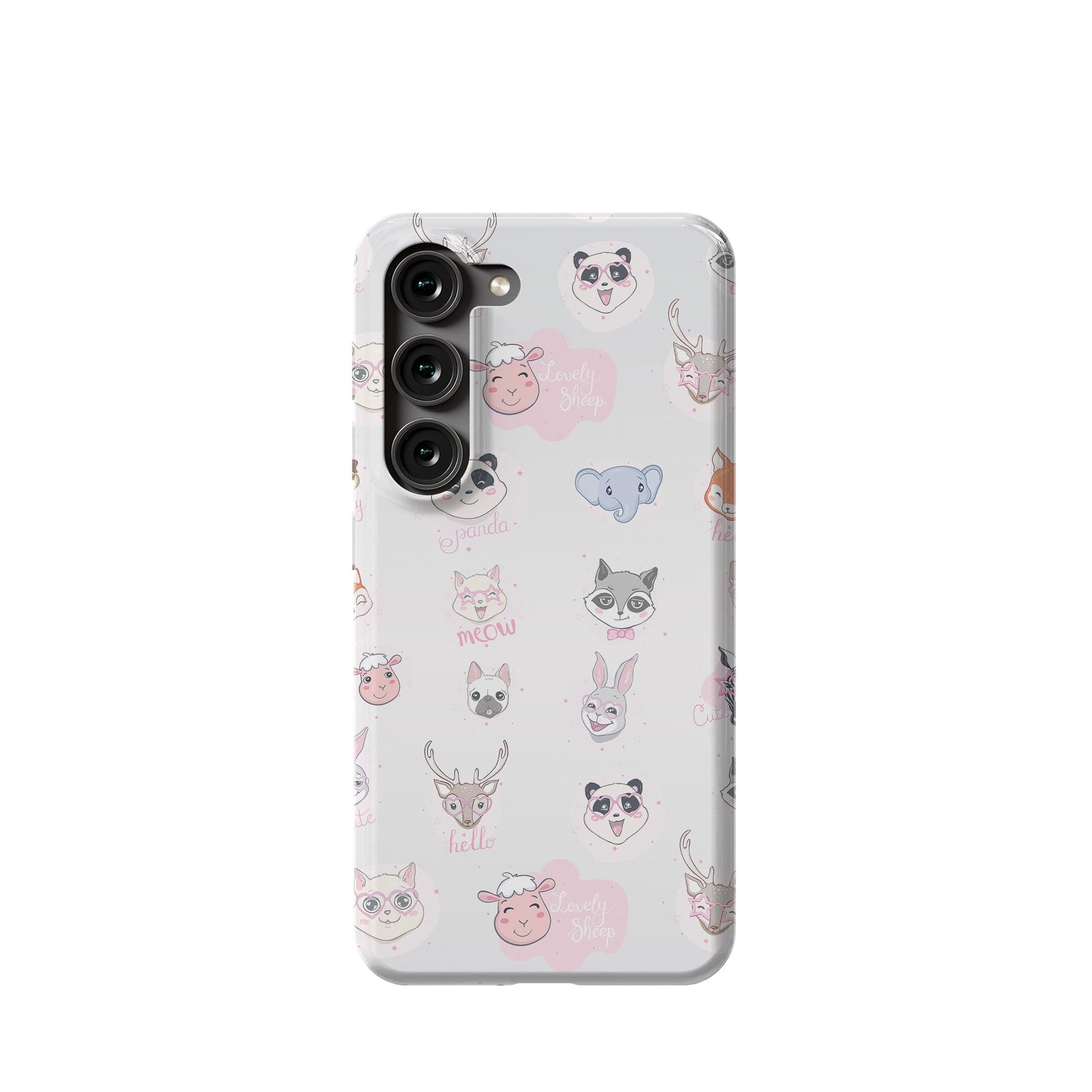 Wild Thoughts | Animal Sticker Samsung Case Slim for Galaxy S23 Ultra