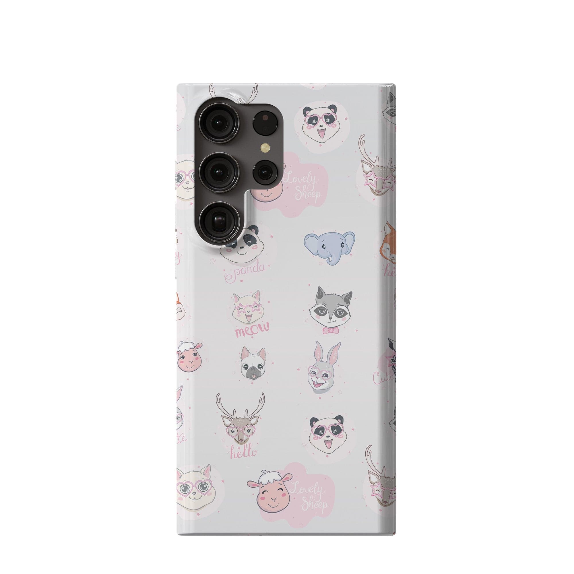 Wild Thoughts | Animal Sticker Samsung Case Slim for Galaxy S23