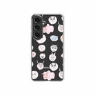 Wild Thoughts | Animal Sticker Samsung Case Clear for Galaxy S24