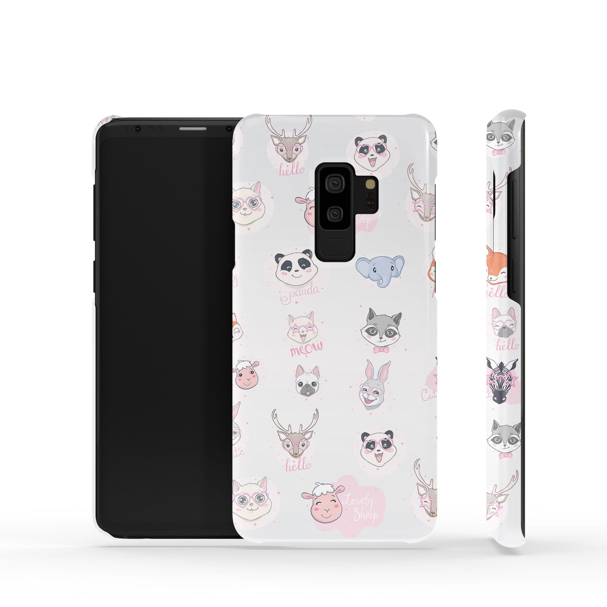 Wild Thoughts | Animal Sticker Samsung Case Slim for Galaxy S9 Plus 