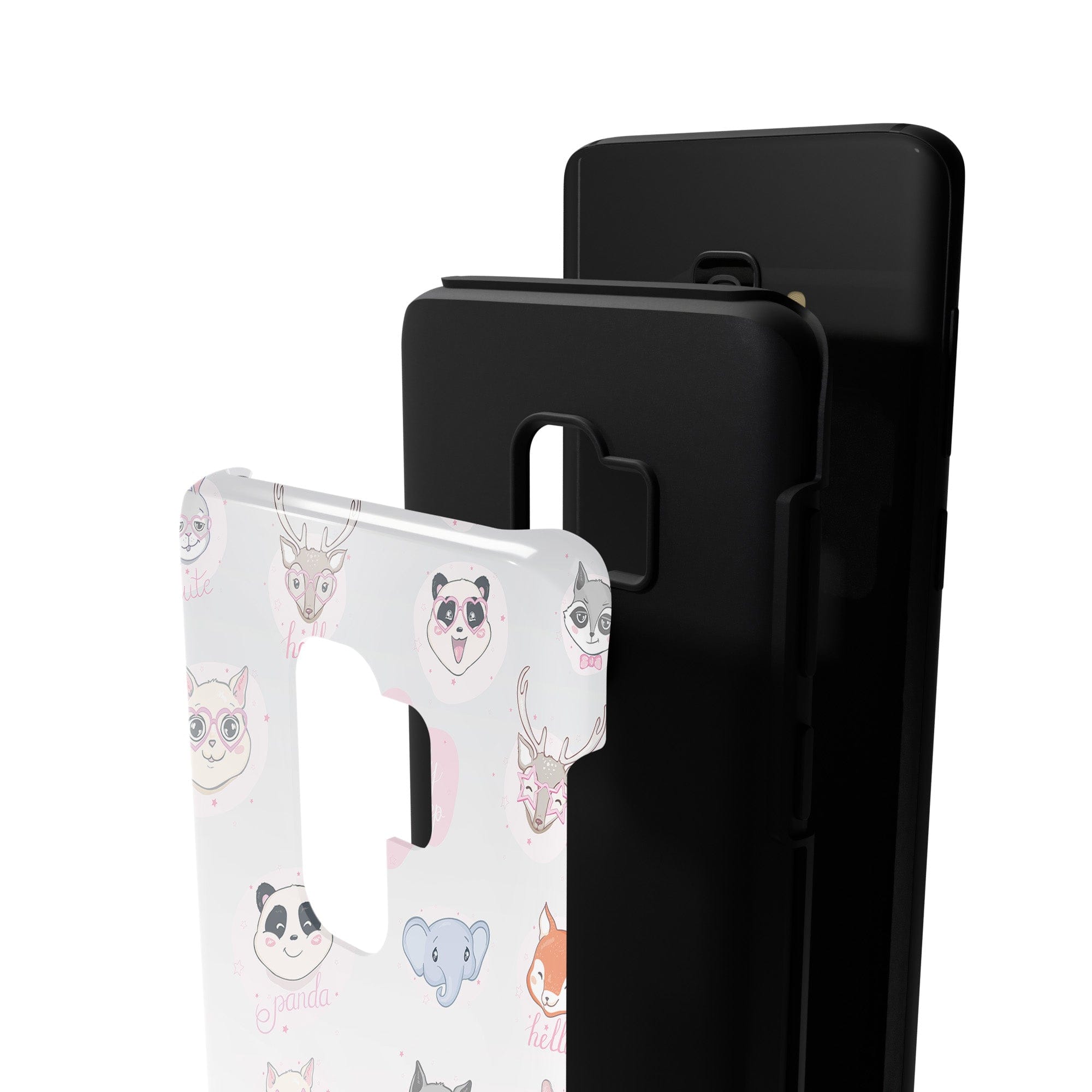 Wild Thoughts | Animal Sticker Samsung Case Tough for Galaxy S9 Plus 