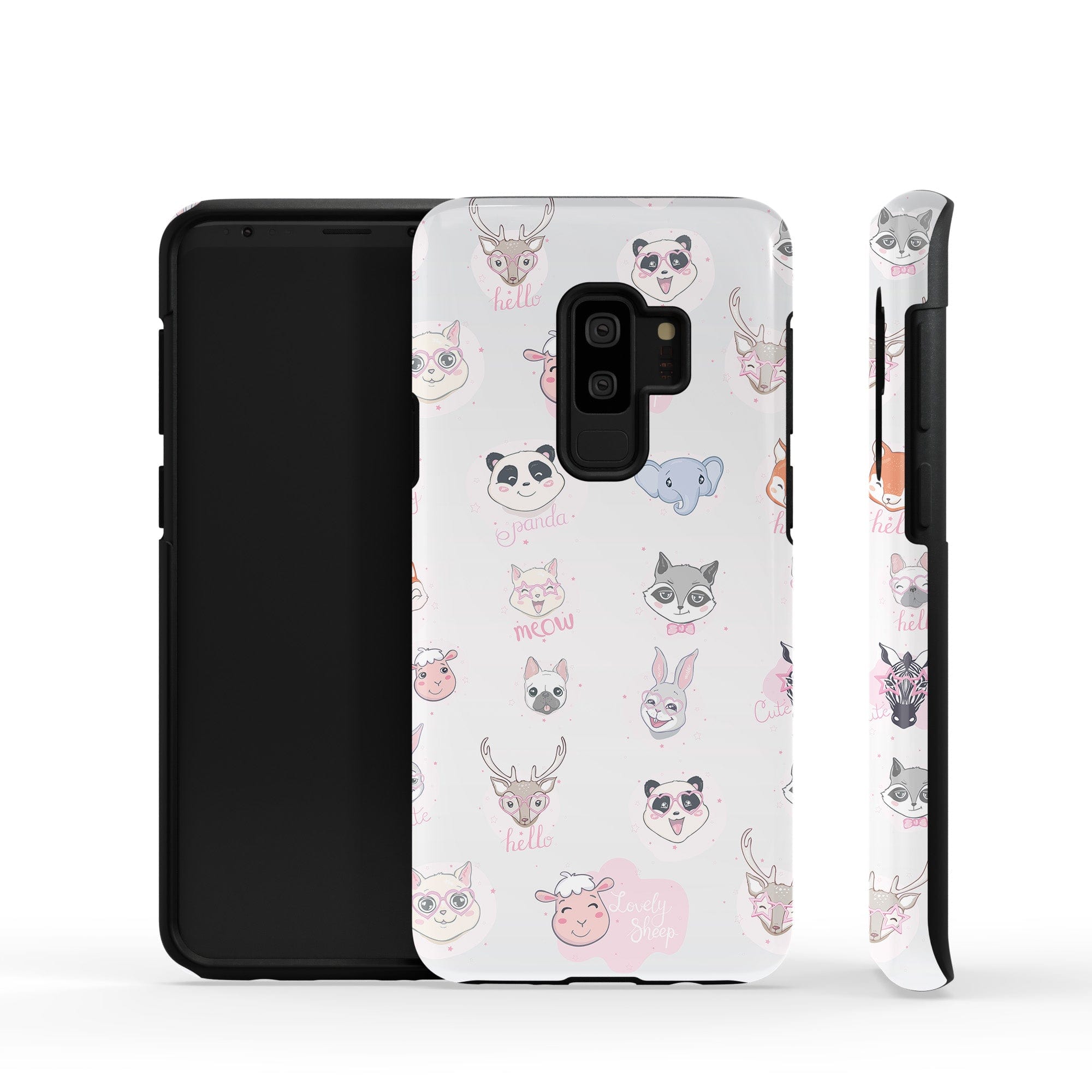 Wild Thoughts | Animal Sticker Samsung Case Tough for Galaxy S9 Plus 