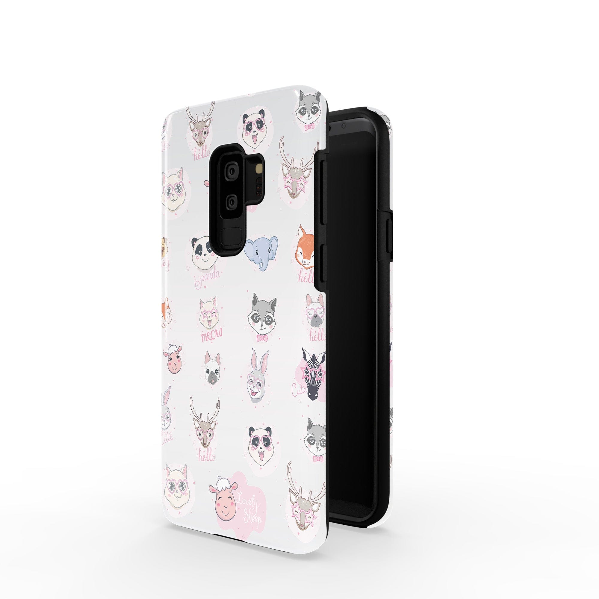 Wild Thoughts | Animal Sticker Samsung Case Tough for Galaxy S9 Plus 