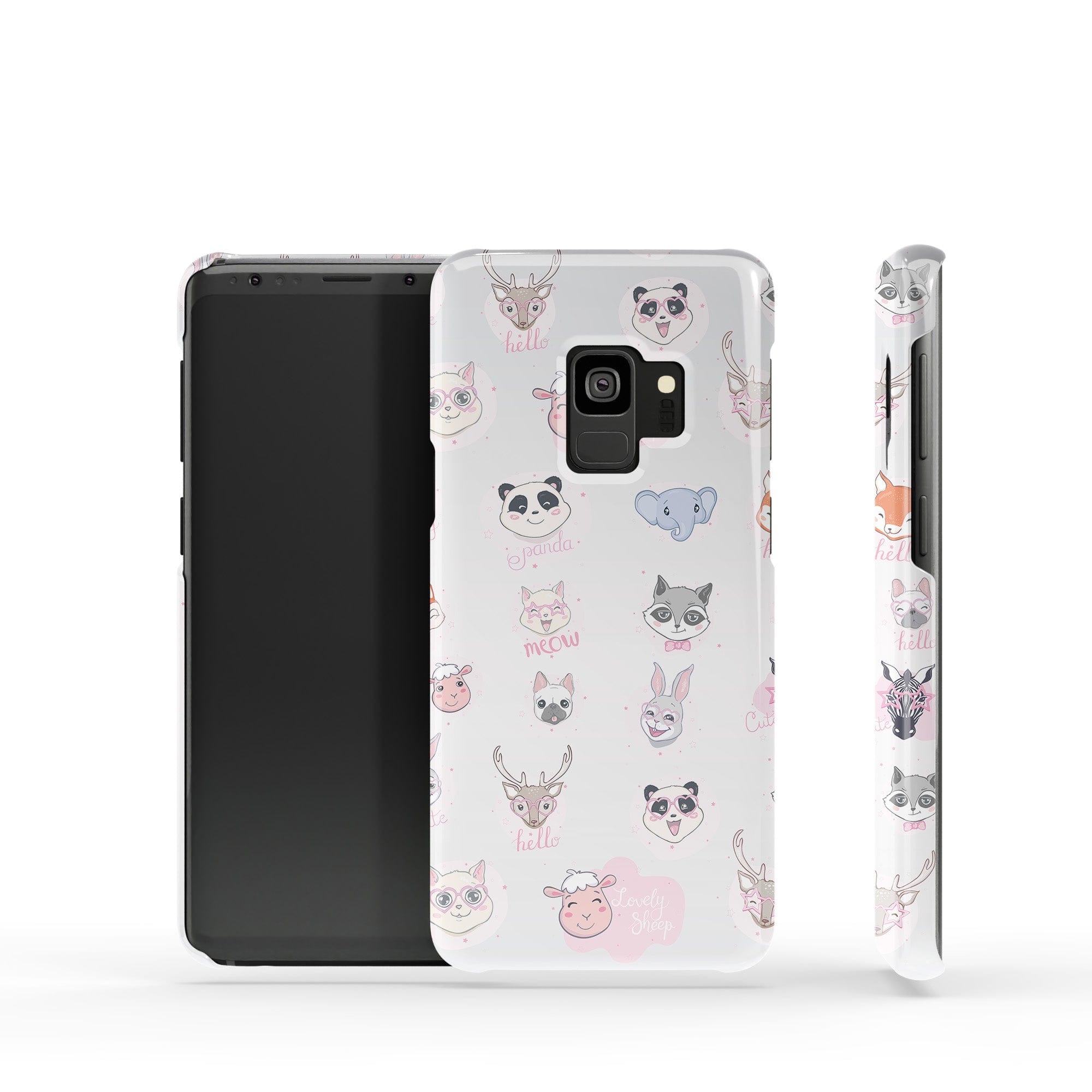 Wild Thoughts | Animal Sticker Samsung Case Slim for Galaxy S9 