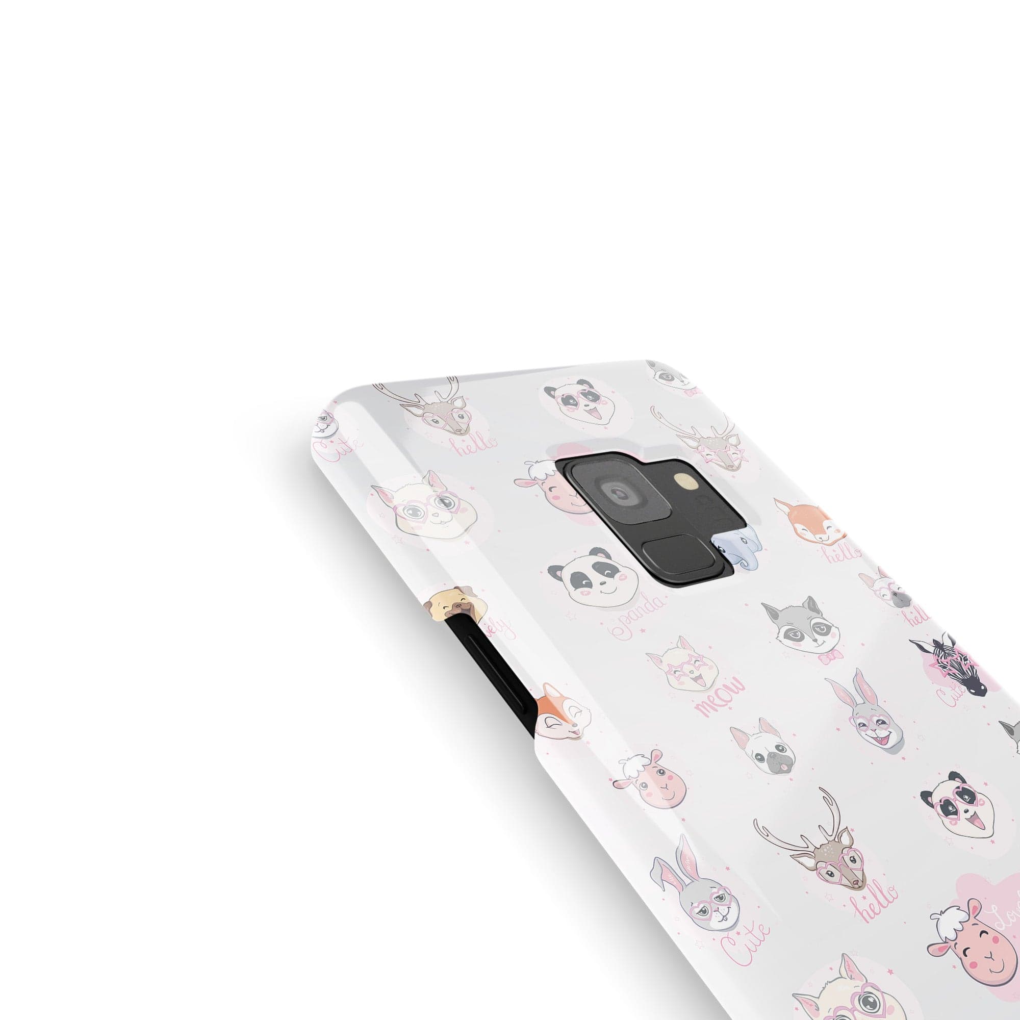 Wild Thoughts | Animal Sticker Samsung Case Slim for Galaxy S9 